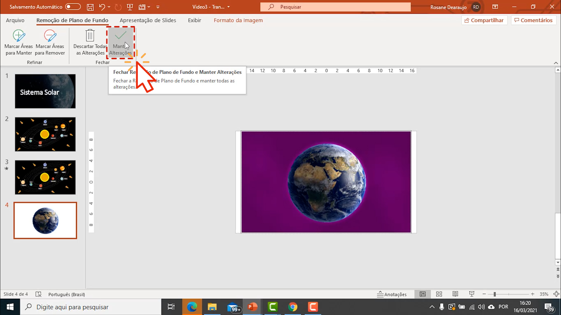 Como remover o fundo de uma imagem no PowerPoint - passo5
